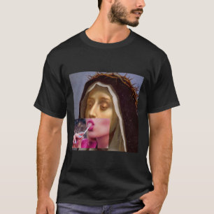 Camiseta Humor Virgin Mary Pulp2562png2562