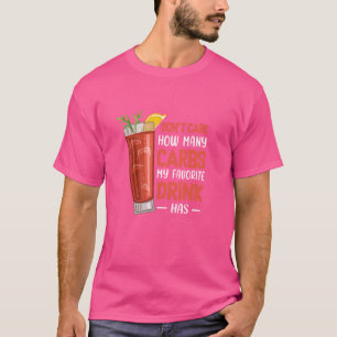 Camiseta Humores Alcoólicos Engraçados Carbe Bebe Cocktail