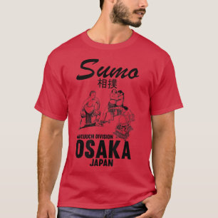 Camiseta Humorista Sumo Wrestler Judo Osaka Japan Wrestler 