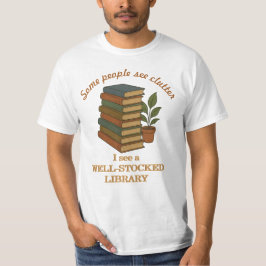 Camiseta Humorística para Amantes de Livros