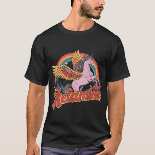 Camiseta Humorístico Cavalo de Cetamina Engraçado de Emergê