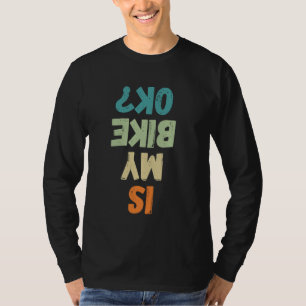 Camiseta Humorístico É Minha Bicicleta Ok Ciclista Engraçad
