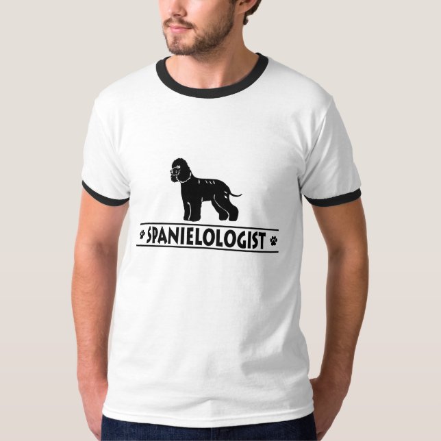Camiseta Humorístico Irish Water Spaniel (Frente)