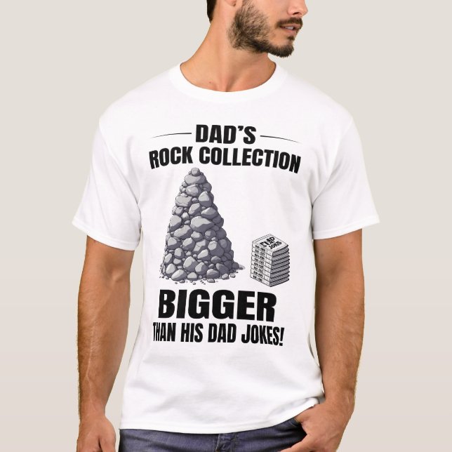 Camiseta Humoroso Coletor de Pais de Rock Montanhês (Frente)