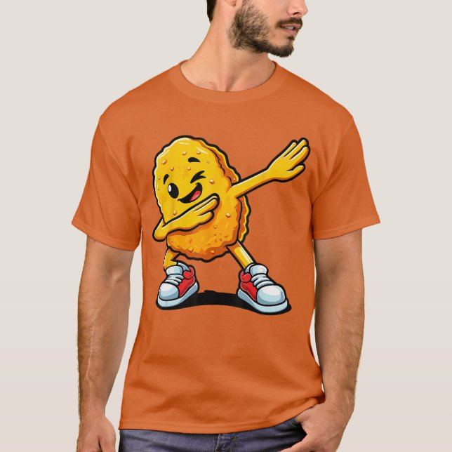 Camiseta Humorous Chicken Nugget lover Gifts UniseChild Mod (Frente)