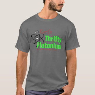 Camiseta Humorous Science Nuclear Plutônio Engraça
