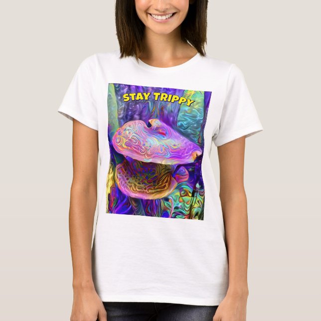 Camiseta Humorous “Stay Trippy” T-shirt (Frente)