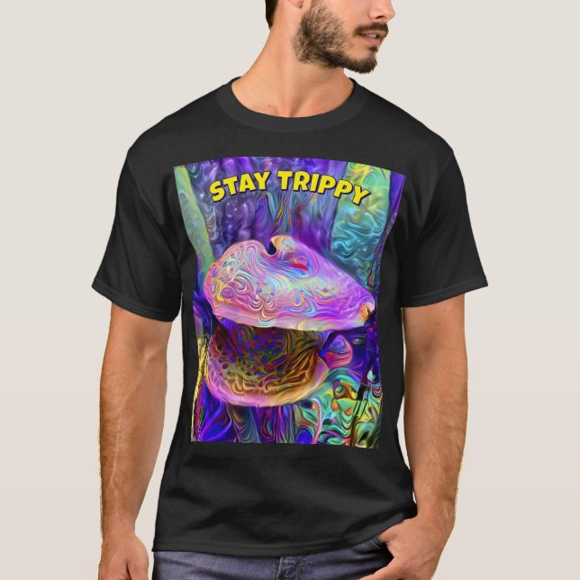 Camiseta Humorous “Stay Trippy” T-shirt (Frente)