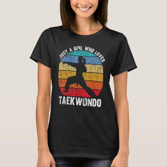 Camiseta Humorous Taekwondo Kickboxer Kendo Kendo Kickboxin (Frente)
