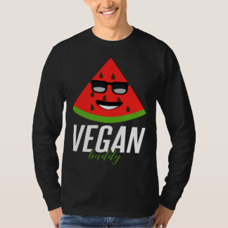Camiseta Humorous Vegan Buddy Artwork