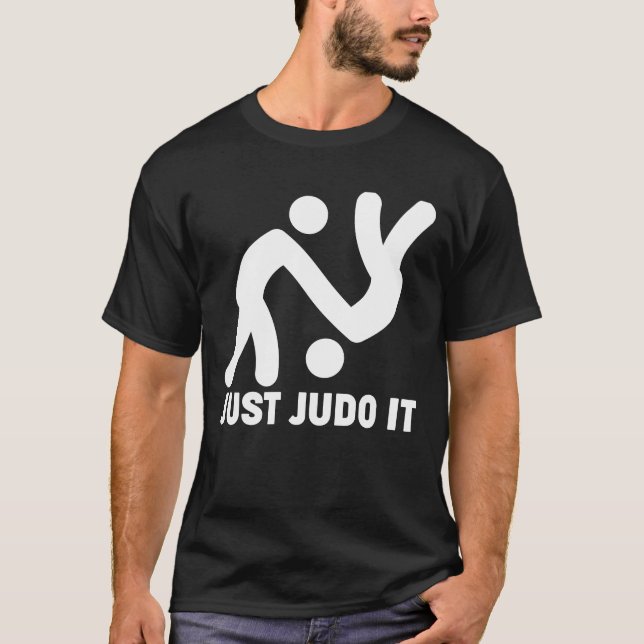 Camiseta Humour Judo | Just Judo It (Frente)