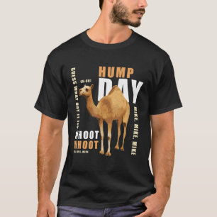 Camiseta Hump Day Adivinha Que Dia É O Escritório De Camelo
