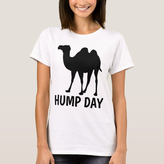 Camiseta HUMP DAY, Camel T-shirts (Frente)