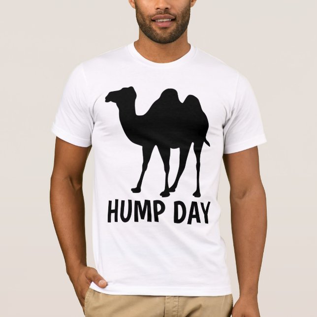 Camiseta HUMP DAY, Camel T-shirts (Frente)