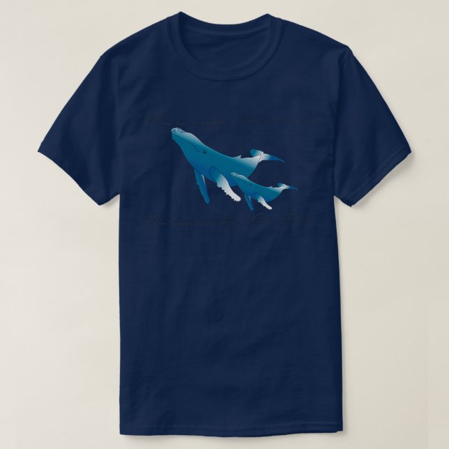 Camiseta Humpback de Notre Dame 1 (Frente do Design)