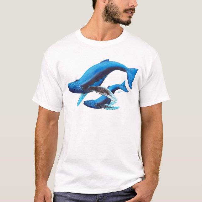 Camiseta Humpback & vitela (Frente)