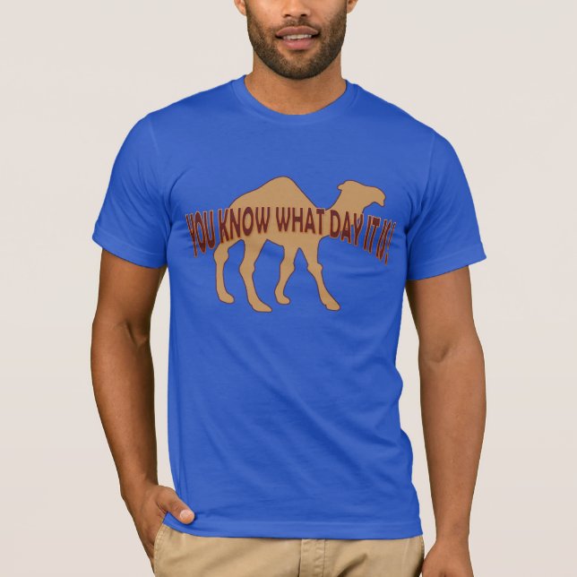 CAMISETA HUMPDAY! HUMP DAY CAMEL (Frente)