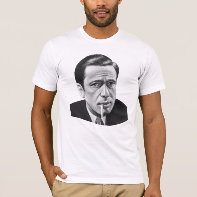 Camiseta Humphrey Bogart (Frente)