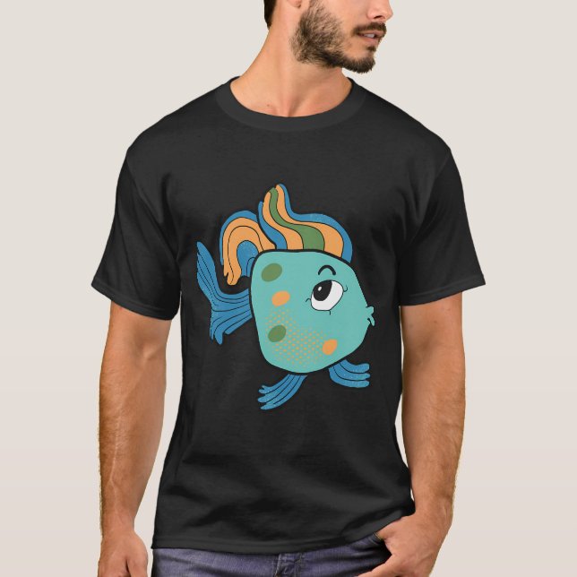 Camiseta Humphrey o Peixe Tropical (Frente)
