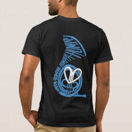 Camiseta Humppa Love Blue2 AA Costas Escuras