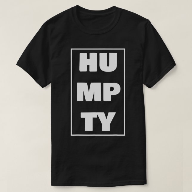 Camiseta Humpty by Underground a Digital Graphic Design (Frente do Design)