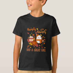 Camiseta Humpty Divertido Dumpty Teve Uma Grande Queda Feli