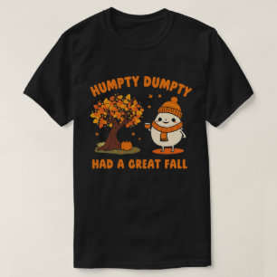 Camiseta Humpty Dumpty Café Autumn Deixa Arte Cartônica