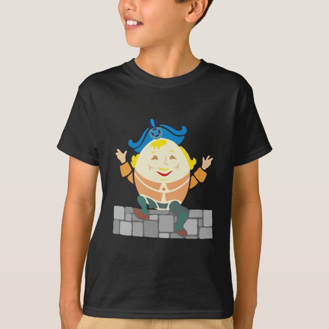Camiseta Humpty Dumpty sat on a wall… (Frente)
