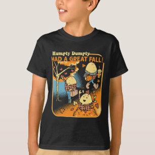 Camiseta Humpty Dumpty Teve Uma Queda De Excelente Engraçad