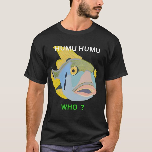 Camiseta humuhumu quem (Frente)