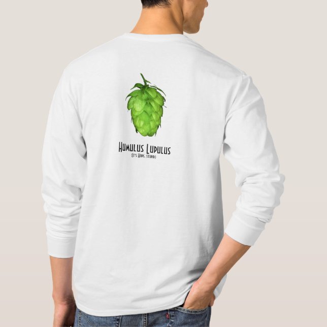 Camiseta Humulus Lupulus (Verso)