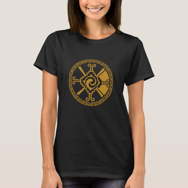 Camiseta Hunab Ku - Divindade Maia (Frente)