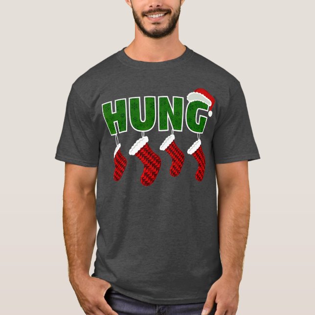 Camiseta Hung - Feliz Natal Dotado de Gay (Frente)