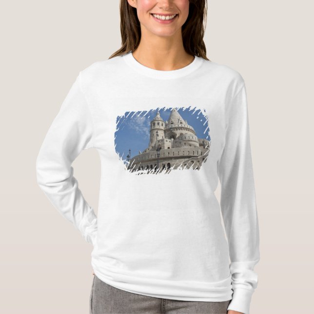 Camiseta Hungria, capital de Budapeste. Buda, Castelo 2 (Frente)