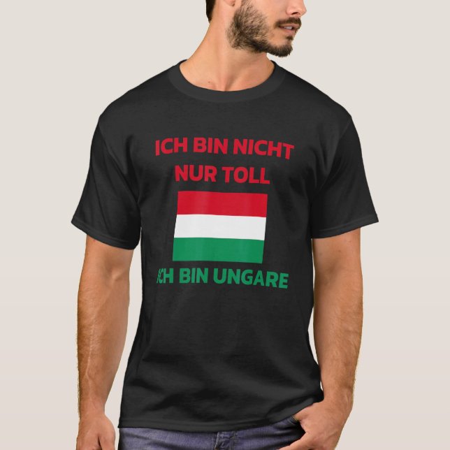 Camiseta Hungria Engraçada Hungria Budapeste Húngaro A Dize (Frente)