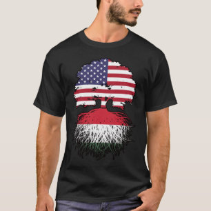 Camiseta Hungria Húngaro Americano EUA Estados Unidos