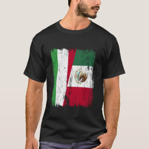 Camiseta Hungria México Meia Bandeira Herança Húngara Mexic