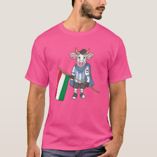Camiseta Hungria Vaca Ventiladores Húngaros