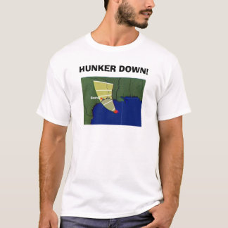 CAMISETA HUNKER PARA BAIXO O BRANCO
