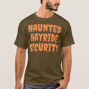 Camiseta Hunride Hayride Segurança Engraçado Mãe Pai Homens