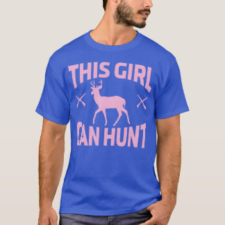 Camiseta Hunt Deer Hunting Women Rock girl