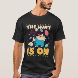 Camiseta Hunt Está Na Páscoa De Construção De Bacalhau