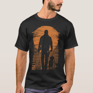 Camiseta Hunter e seu cão vintage