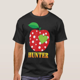 Camiseta Hunter Love School Back To School Boy Student