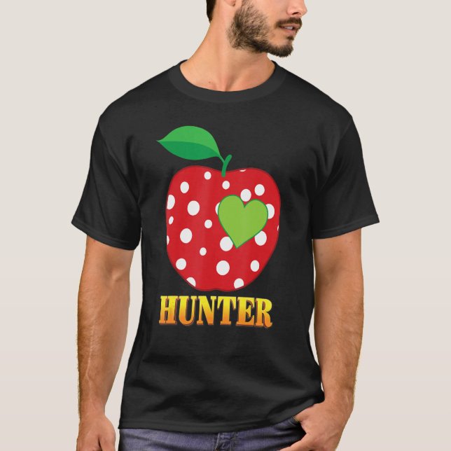 Camiseta Hunter Love School Back To School Boy Student (Frente)