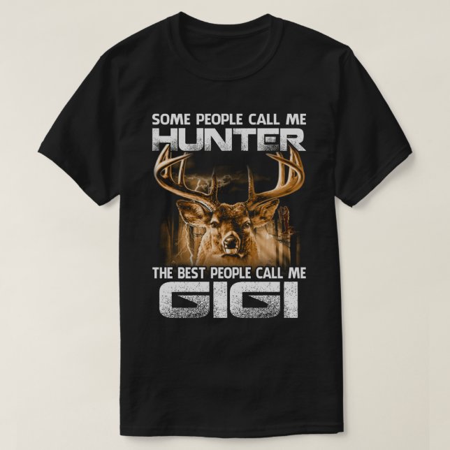 Camiseta Hunter O Mais Importante Me Chame GIGI (Frente do Design)