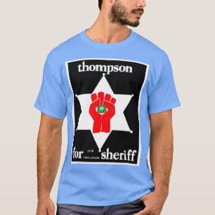 Camiseta Hunter S Thompson para Xerife 1970