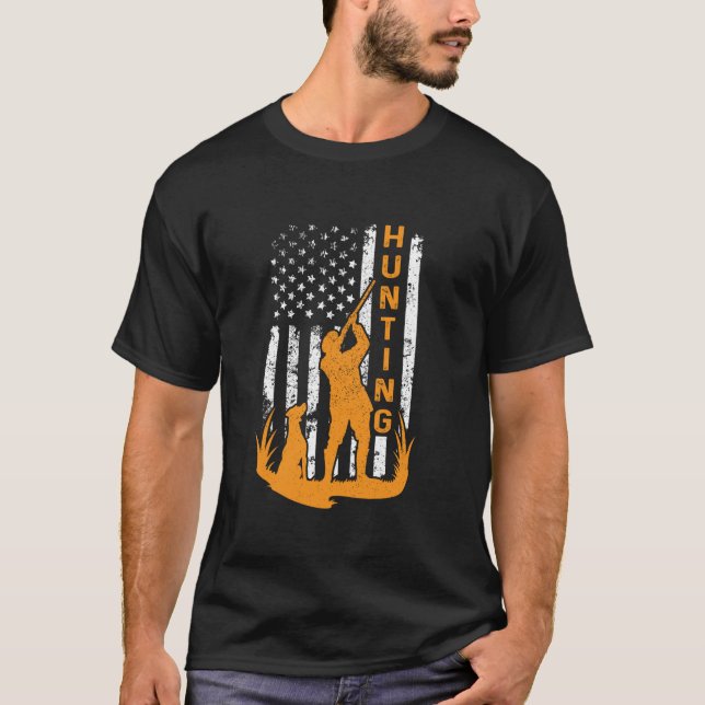 Camiseta Hunter US Flag (Frente)