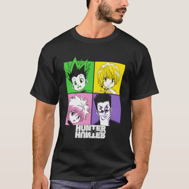 Camiseta Hunter X Hunter Character Pop (Frente)