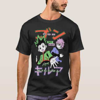Camiseta Hunter x Hunter Gon e Killua Long Sleeve T Shirt